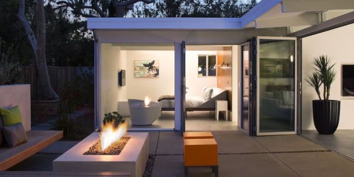 Seamless indoor outdoor living