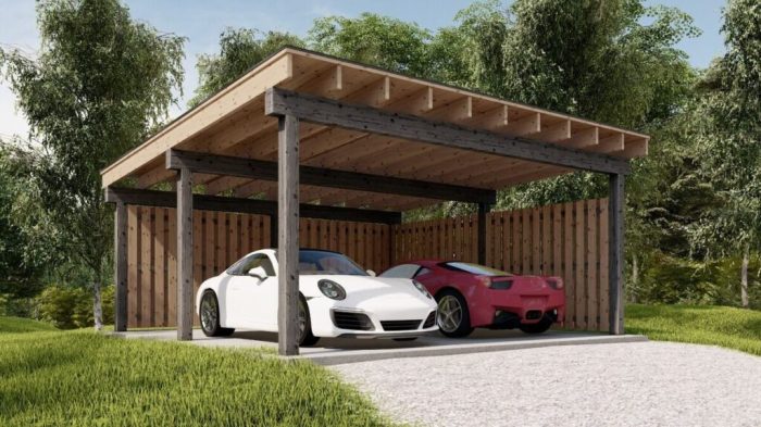 The carport