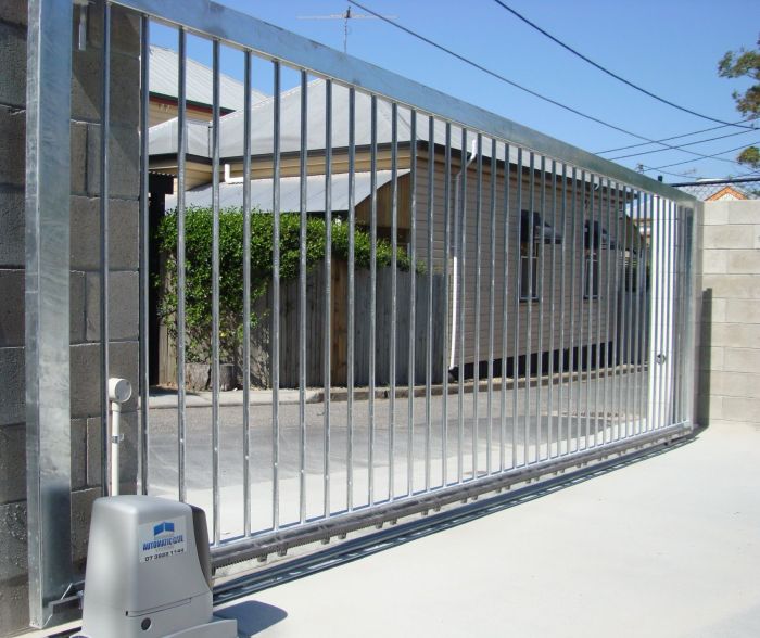 Gate commercial repair roll installation off Commercial gate repair