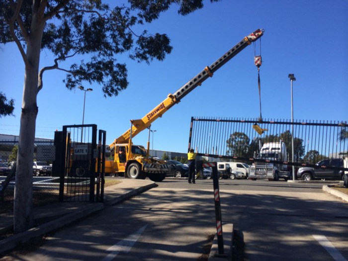 Commercial gate installation near me