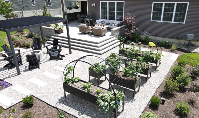 Luxury outdoor living spaces