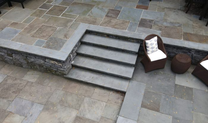 Backyard outdoor living space