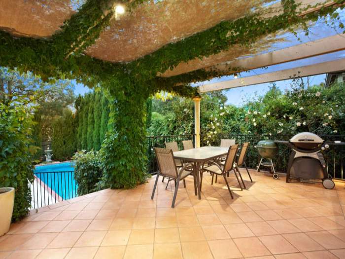 Backyard living spaces